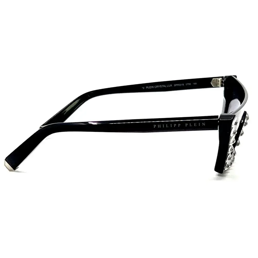 NEW!!! PHILIPP PLEIN Sunglasses Plein Crystal Lux SPP031S Col.0700 Authentic